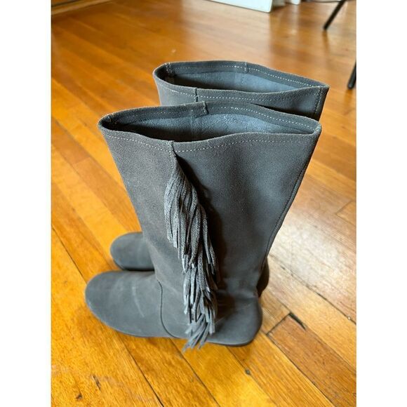 Venilla Suite Suede Fringe boots - Picture 4 of 6